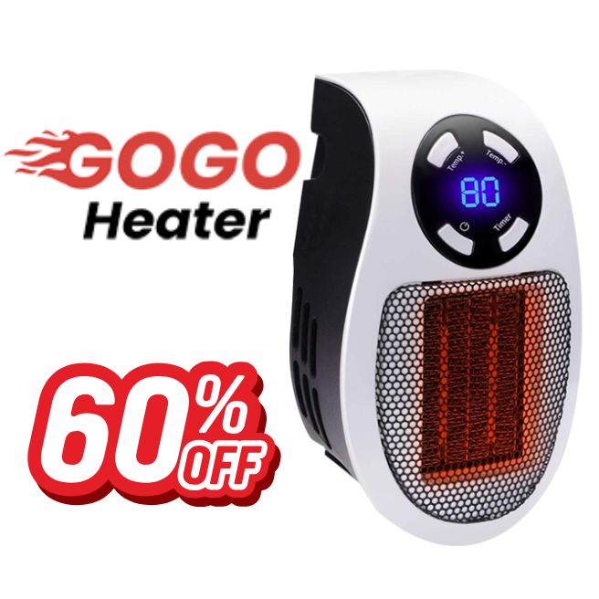 GoGo Heater 60% off offer